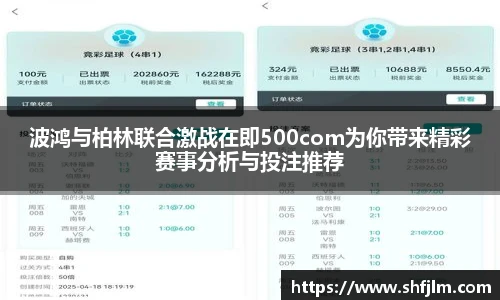 波鸿与柏林联合激战在即500com为你带来精彩赛事分析与投注推荐